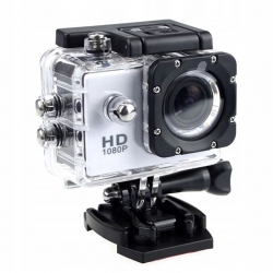 Kamera nurkowa Full HD do 30m ala GoPro z akcesoriami